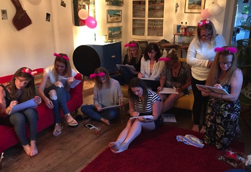 life drawing hen party