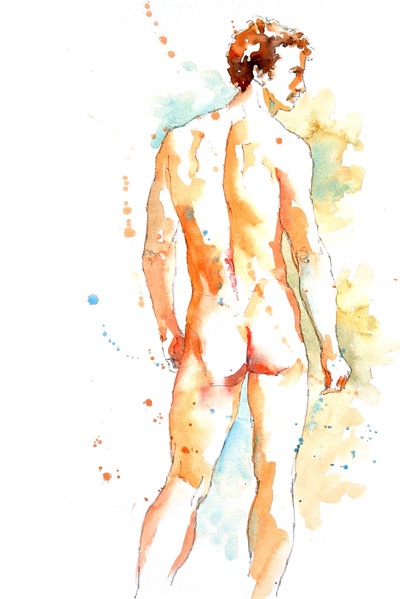 life drawing painting